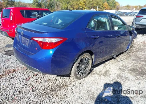 2015 Toyota Corolla S Premium z USA, uszkodzony, nr VIN 2T1BURHE3FC303273